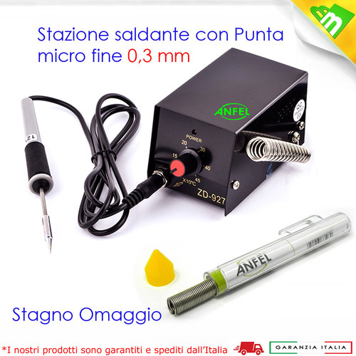Mini stazione saldante con - mini,