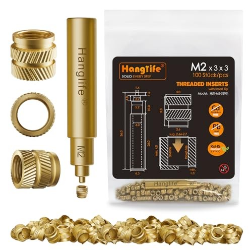Hanglife inserti filettati - m2,