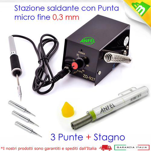 Stazione saldante saldatore - saldante,