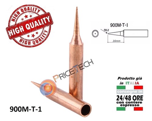 Punta 900m 2mm per - 0,2mm,